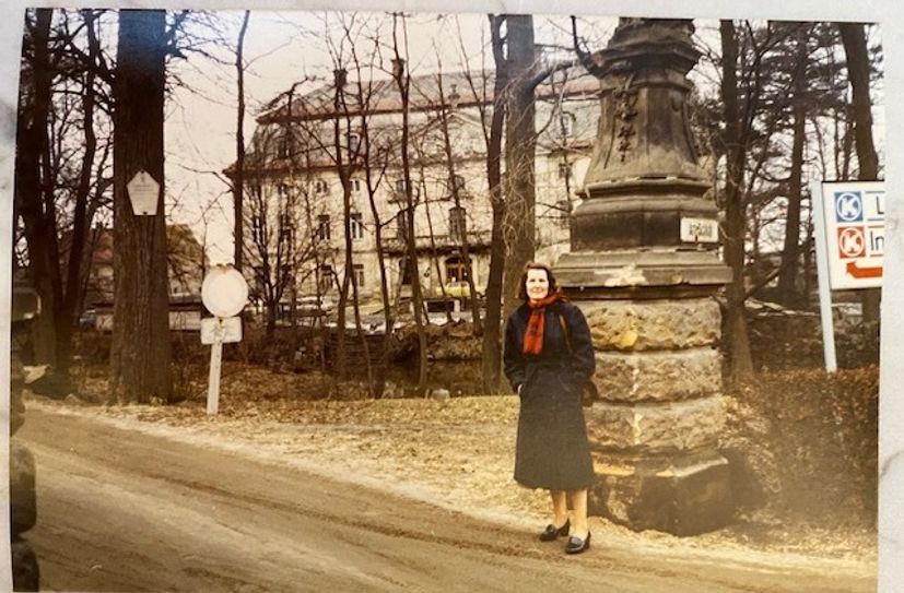 Michaela Wirtz besuchte "ihr" Schloss auch in DDR-Zeiten oft.