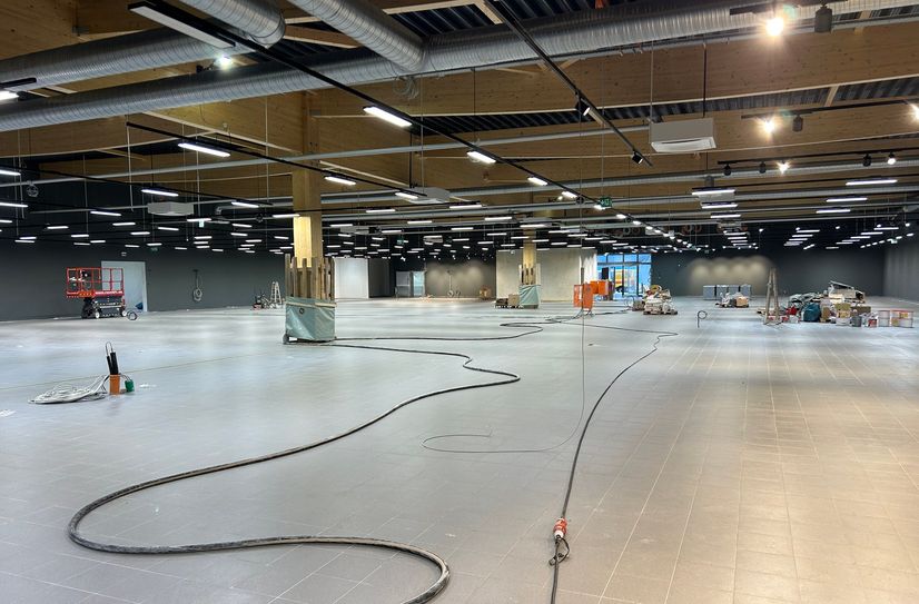 Der neue Edeka-Markt zwischen Siedlungsweg und Oswald-Neumann-Straße wird 2.000 qm größer als der bisherige.