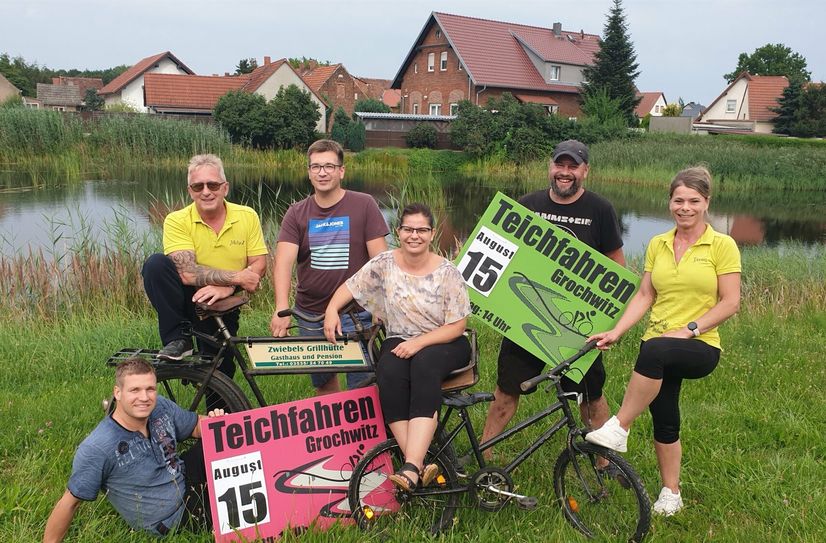 Die Organisatoren das Grochwitzer Teichfahrens freuen sich auf die neue Auflage in diesem Jahr.