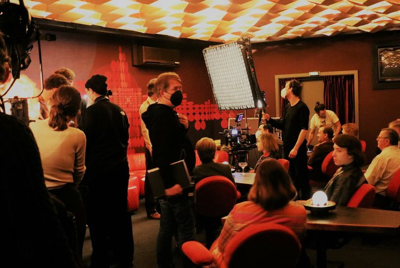 In der Visionsbar des Fimtheaters herrschte großer Trubel.
