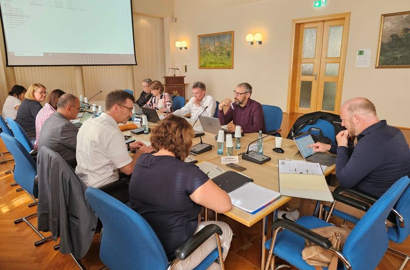 Die Verbandsversammlung traf sich im Kamenzer Ratssaal.