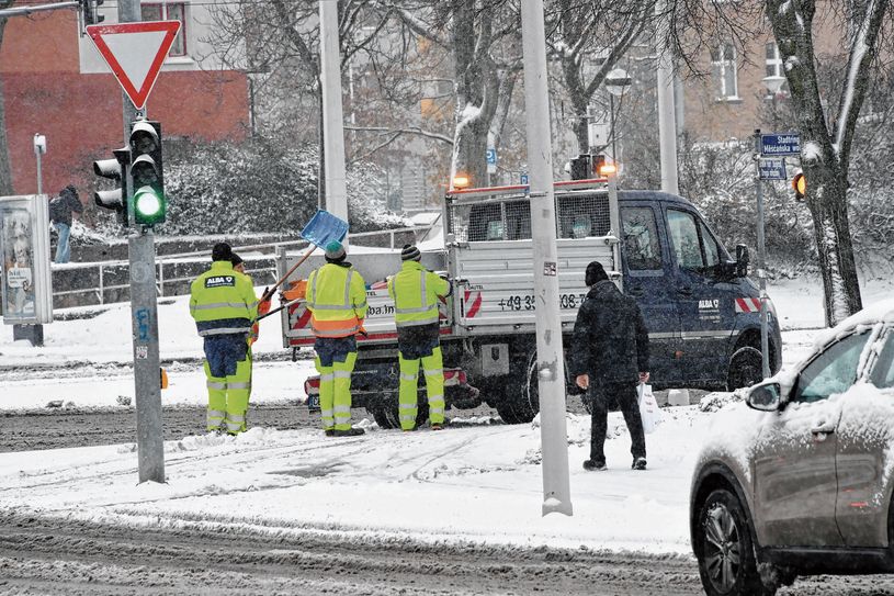 Wichtige Straßen und Kreuzungen müssen zuerst geräumt werden.
