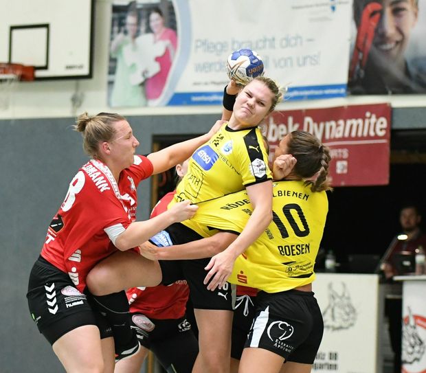 "Brigita Ivanauskaite kämpft sich durch" / Foto: Stefan Michaelis