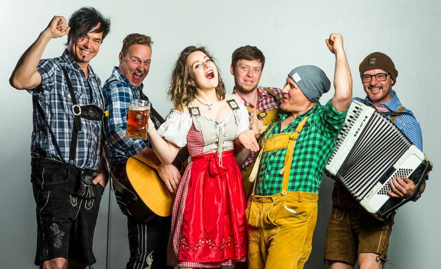 Sie spielen am Samstag um 21 Uhr: Biba & Die Butzemänner. Foto: PR