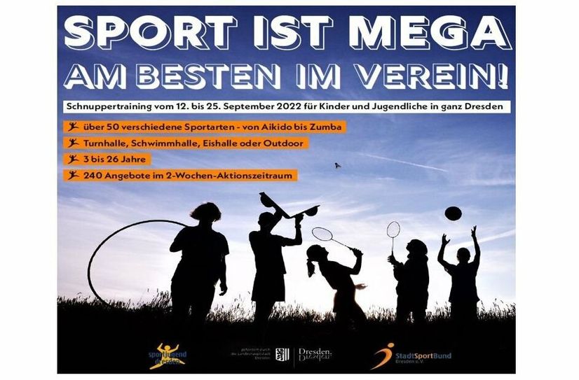 Aktionswochen "Sport ist mega - am besten im Verein!"