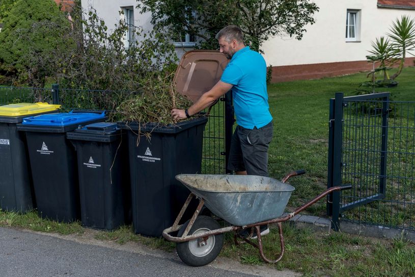 Nachhaltigkeit aus der Bio-Tonne. Foto: Rainer Weisflog