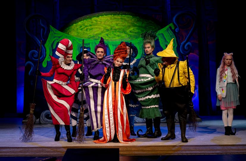 »Die kleine Hexe« erfreut sich auch aktuell noch großer Beliebtheit beim Bautzener Theaterpublikum.
Foto: Roman Koryzna