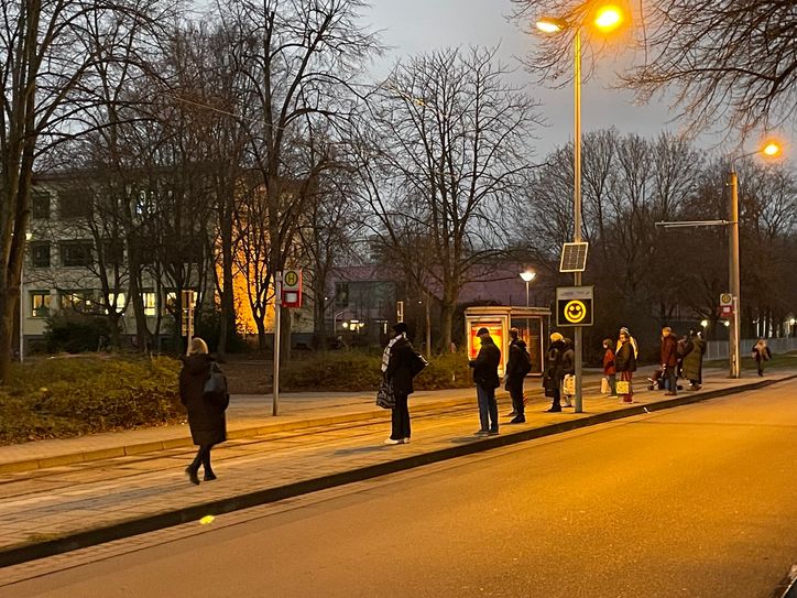 Dialog-Display an der Sandower Grundschule (Muskauer Straße)