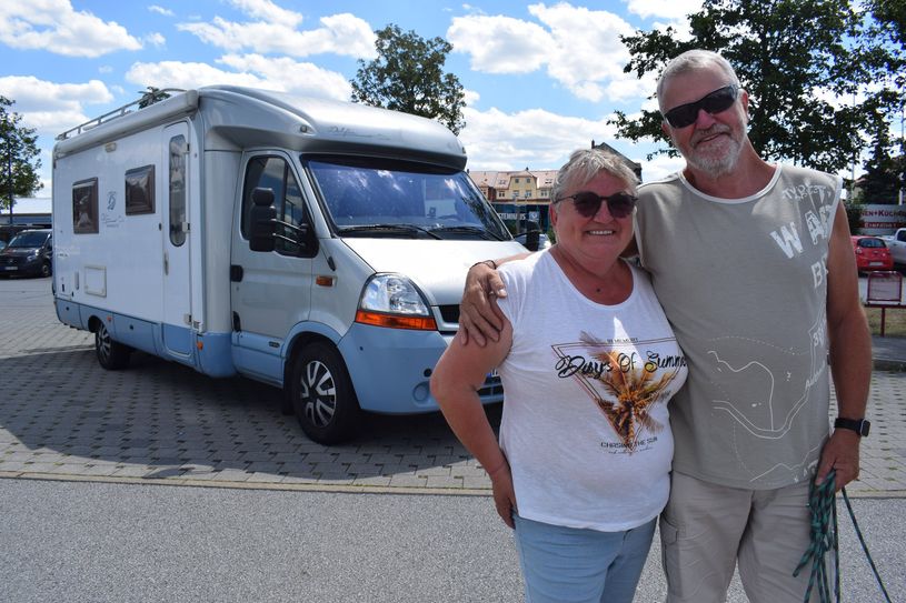 Familie Richter aus dem baden-württembergischen Neulußheim genießt den Urlaub und Zwischenstopp in Bautzen.