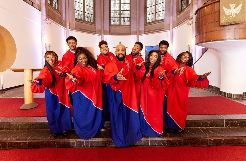 Die New York Gospel Stars gastieren am 31. Januar in der Dresdner Annenkirche.