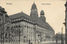 Neues Rathaus vom Ring 1925.