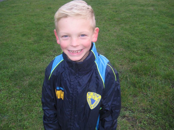 Max Hofmann (6 Jahre) aus Lauchhammer ist „Stollenheld des Monats“. Foto: Fam. Hofmann