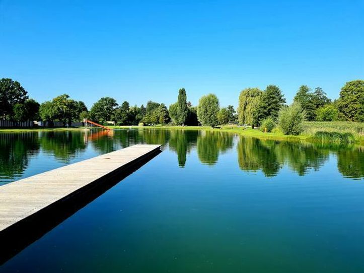 Das Naturbad Mockritz öffnet noch einmal vom 2. bis 5. September. Foto: Büttner