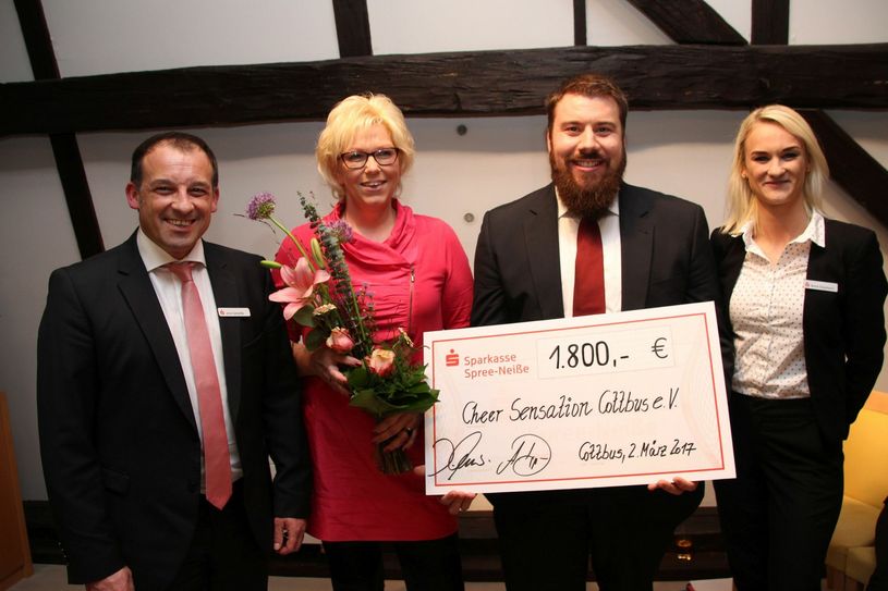 Der Cheer Sensation Cottbus e.V. plant, die 1.800 Euro für neue Kostüme für die Cheerleader zu verwenden. Foto: jho