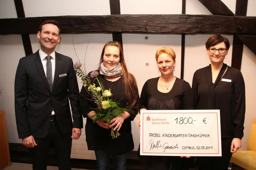 Ebenfalls Outdoor-Möbel möchte die FRÖBEL Kita "Grashüpfer" in Cottbus anschaffen. 1.800 Euro gab es für dieses Vorhaben. Foto: jho