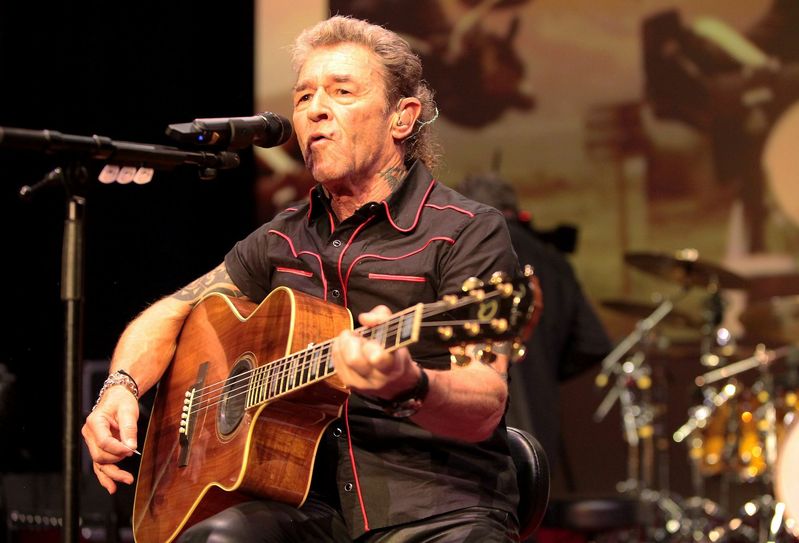 Rocker Peter Maffay und Band waren der Act zur mitternächtlichen Stunde und begeisterten das Publikum. Foto: D. Förster