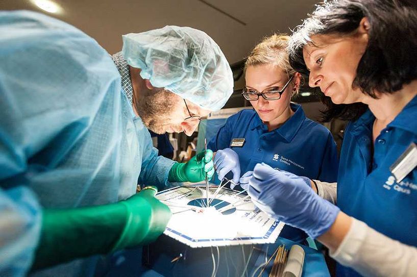 Im letzten Jahr gab das Sana Herzzentrum Einblicke in die Medizin. Foto: Agentur