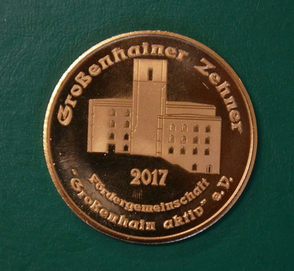Ich bin der aktuelle Großenhainer Zehner. Foto: Stadt Grossenhain