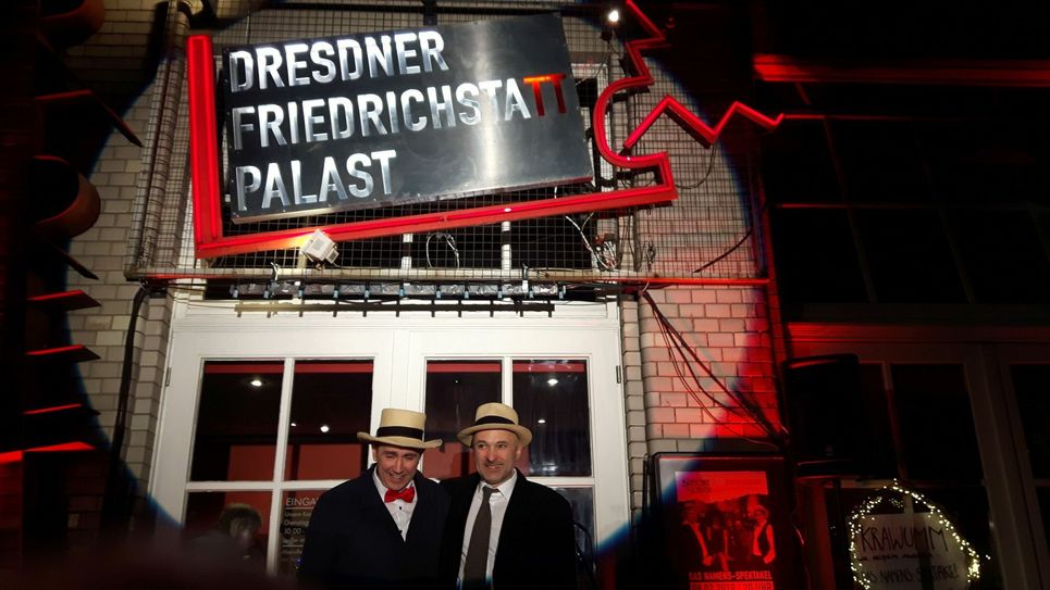 ... und seit 8. Februar nun "Dresdner FriedrichstaTT Palast". Fotos: Pönisch