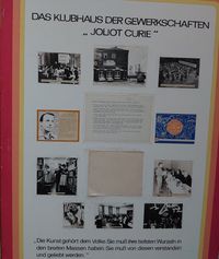 In der Ausstellung...