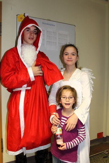 Weihnachtsmarkt in der Wilhelmine-Reichard-Schule in Freital.