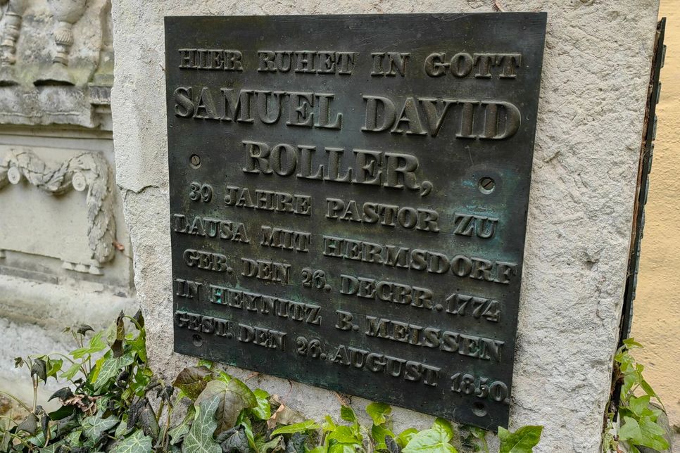 Pfarrer Roller war äußerst beliebt und ist heute Namensgeber des Gemeindehauses.