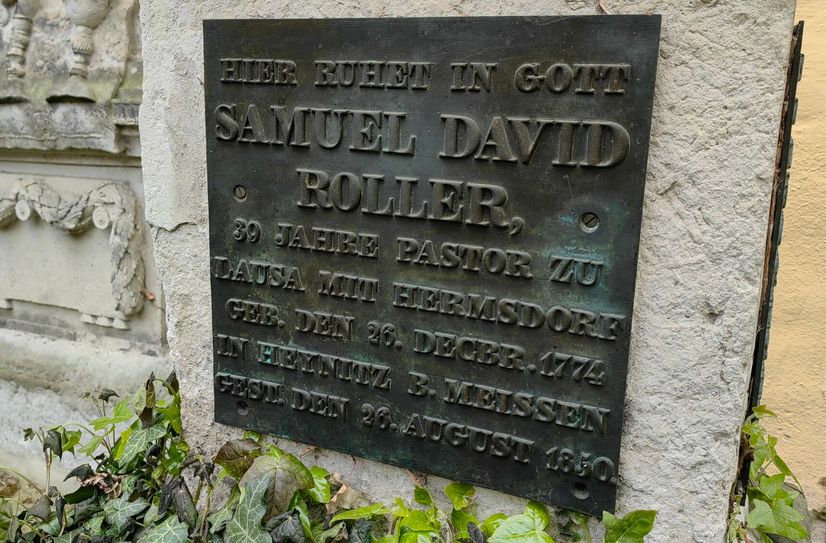 Pfarrer Roller war äußerst beliebt und ist heute Namensgeber des Gemeindehauses.