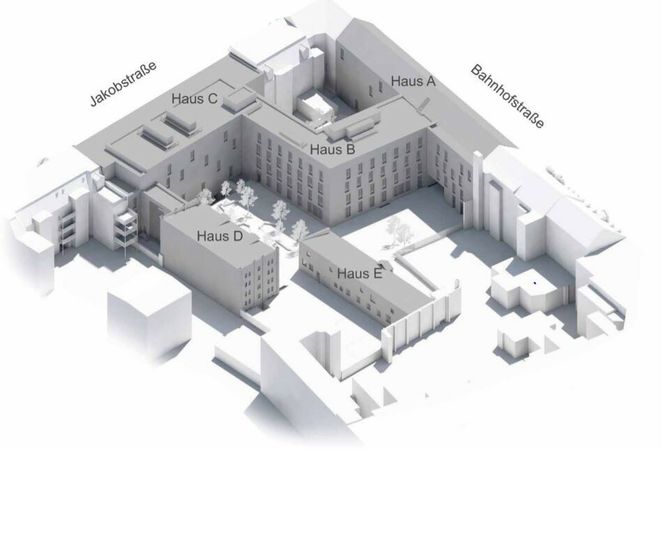 Visualisierung geplanter Gebäudekomplex Sammlungs- und Forschungsgebäude Senckenberg Görlitz. Foto: RBZ Generalplanungsgesellschaft mbH Dresden