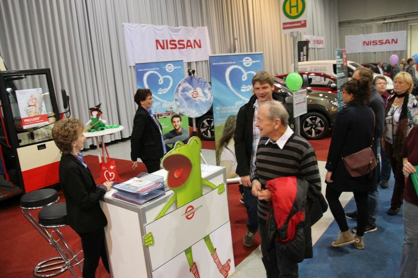 Auch Cottbusverkehr ist dieses Jahr wieder mit einem Stand dabei. Außerdem stellt das Unternehmen den Messe-Shuttlebus. Foto: jho
