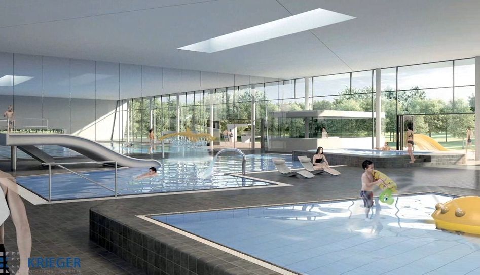 So soll es einmal hier aussehen... Visualisierungen: Krieger Architekten & Ingenieure Velbert
