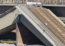 Der Riss ging erst durch die Brücke - und dann durch die Stadtgesellschaft.