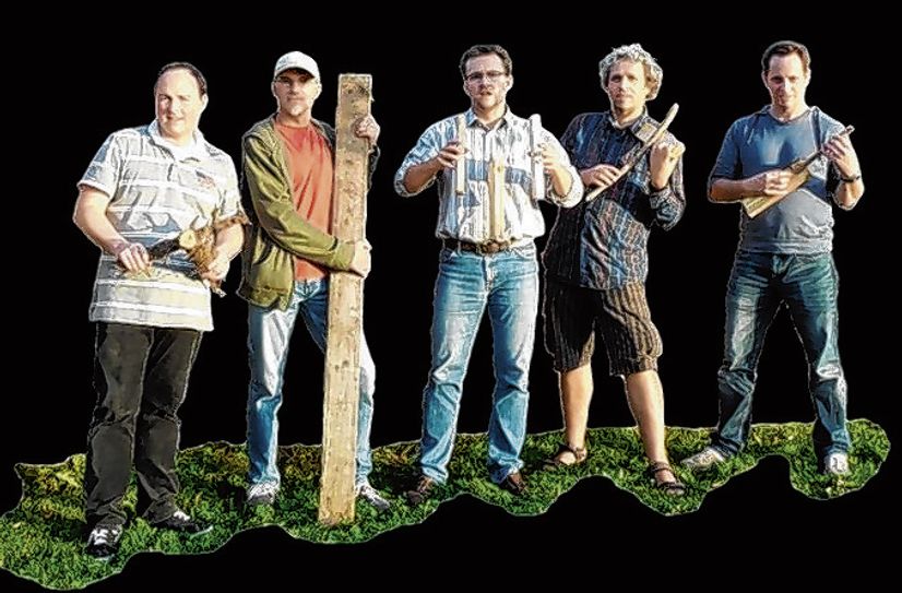 Die Stifte Band beim Konzert in zeithain im FFW-Museum.