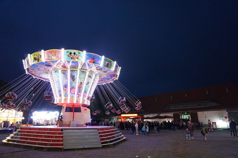 Das klassische Karussell darf beim Volksfest in Neukirch nicht fehlen.