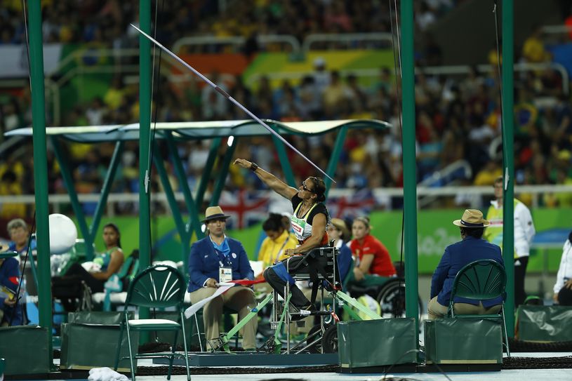 Martina Willing hat die zweite Medaille einer brandenburgischen Sportlerin bei den paralympischen Spielen in Rio de Janeiro gewonnen. Foto: Binh Truong/DBS