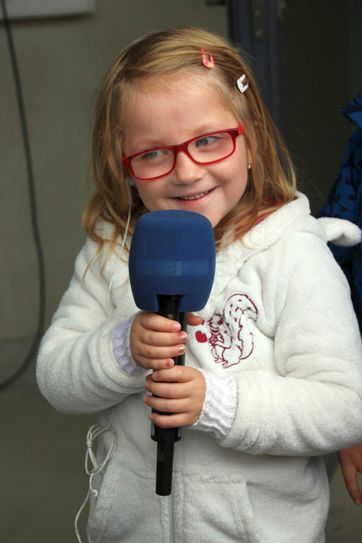 Luisa als Sprecherin