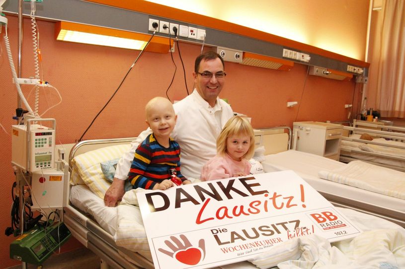 2014 wurden u.a. die Clown-Sprechstunden im Carl-Thiem-Klinkum Cottbus durch die Hilfsaktion finanziert. Bis dato kamen etwa 80.000,00 Euro zusammen.