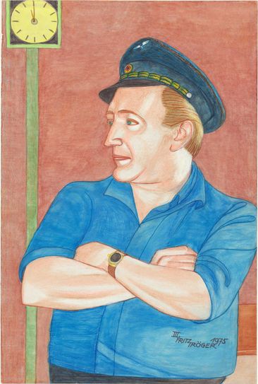 "Lokführer" von Fritz Tröger