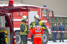 Feuerwehren und Katastrophenschutz waren vor Ort.