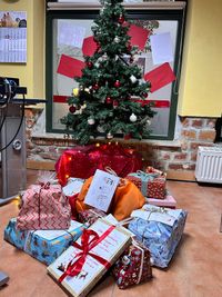 Der WochenKurier-Weihnachtsbaum im Meißner Büro (Leipziger Straße 11)