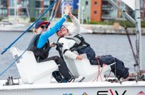 Holten wieder Gold vor Rostock: Silke Basedow (links) und Nadine Löschke aus Hamburg.