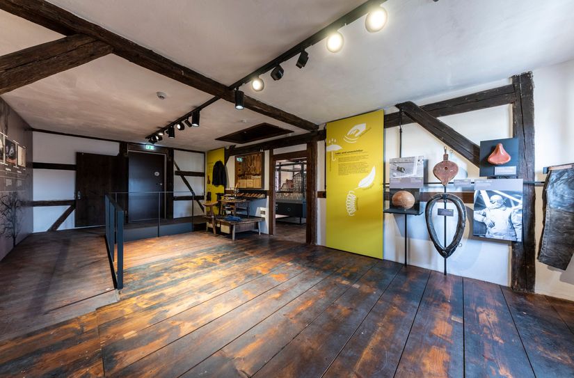 Ausstellungsraum im Lohgerber Museum.