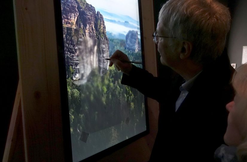 Zeichnen wie Caspar David Friedrich – auch das macht die Technik möglich.