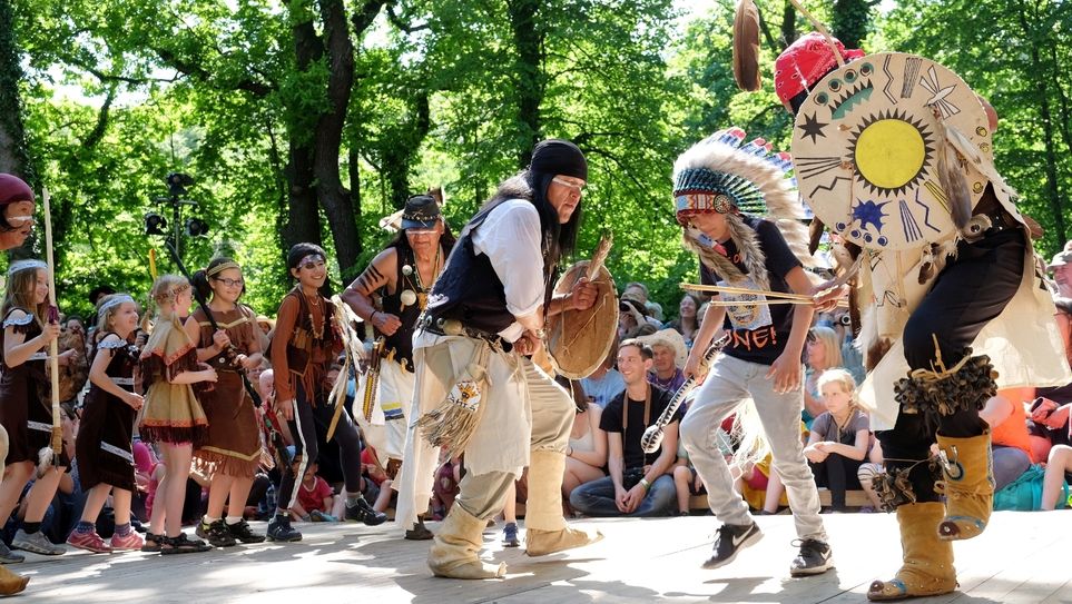Auch 2021 wird das traditionelle Karl May Festival im Radebeuler Lößnitzgrund nicht stattfinden. Foto: A. Wirsig/Archiv