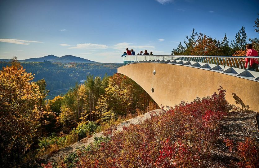 Der Skywalk in Ostrau. Foto: Marko Förster