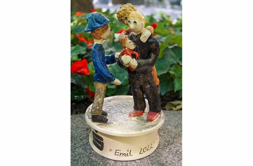 Die EMIL-Keramikfigur 2022.
