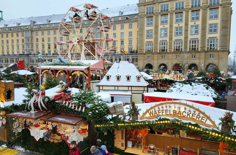 Auch 2022 war der Striezelmarkt ein Besuchermagnet.