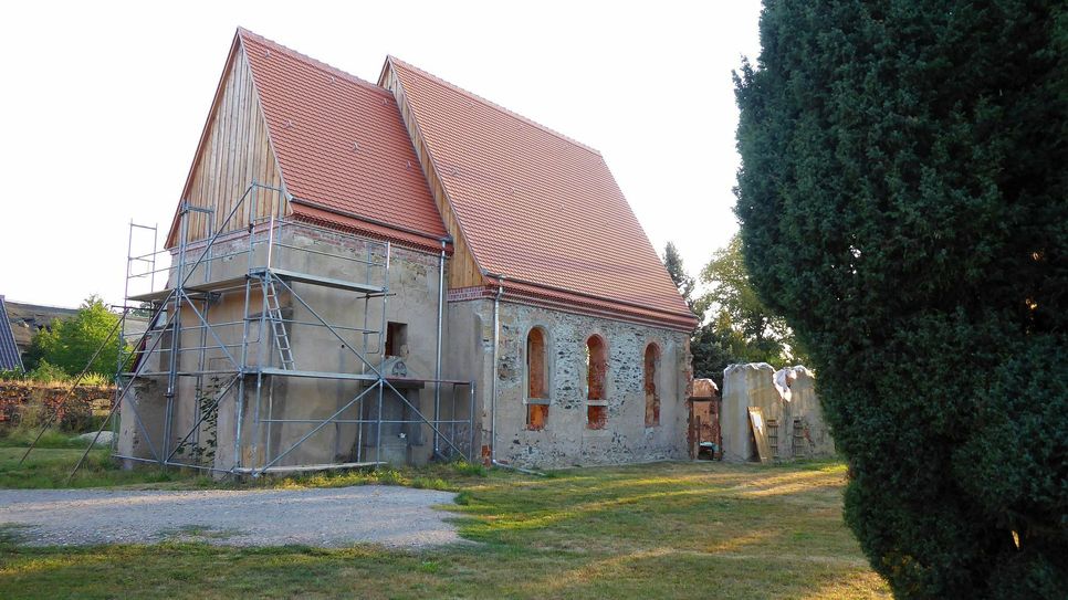 Kirche Canitz. 		          Foto: Farrar