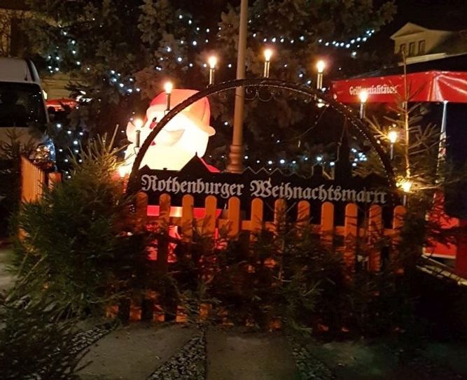 Der Rothenburger Weihnachtsmarkt findet diesmal am Freitag und Samstag statt. 	Foto: privat