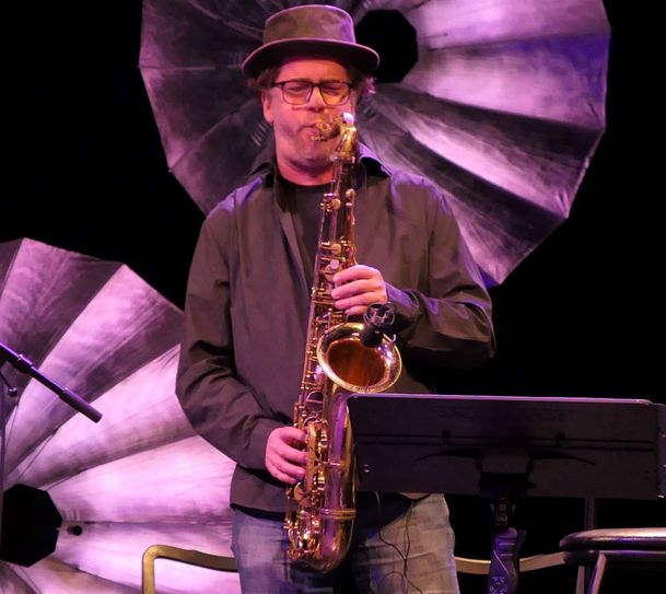 Volker Holly Schlott gehört zu den besten Saxofonisten Deutschlands.