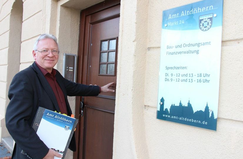Amtsdirektor Frank Neubert geht mit seinen Mitarbeitern in ein neues Jahr mit vielen Aufgaben, die abzuarbeiten sind: »Wir werden vieles schaffen, ganz sicher.«
